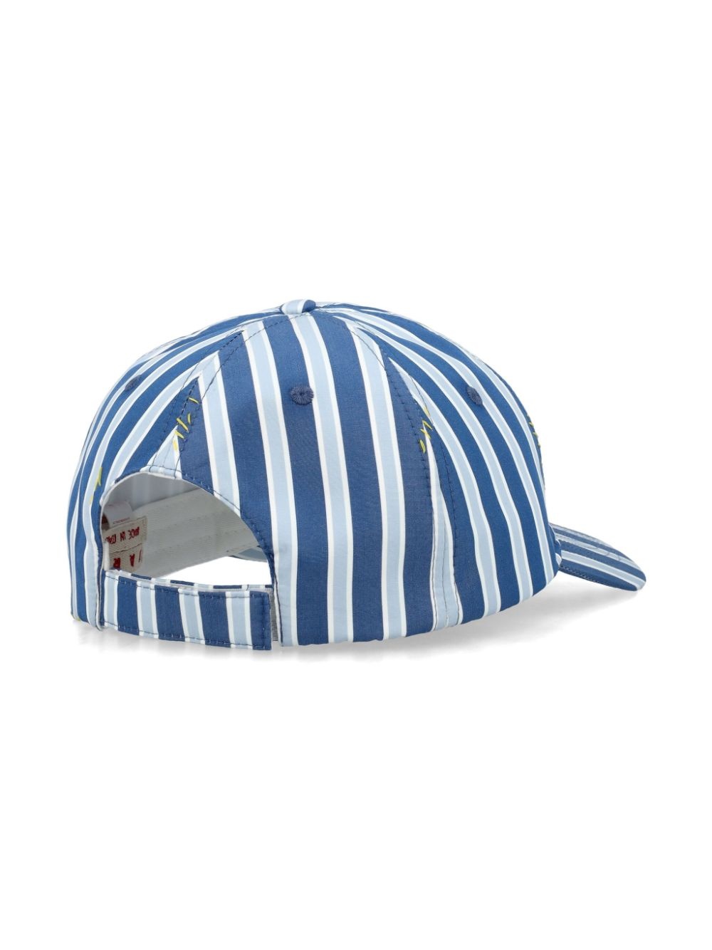 striped cotton baseball cap - 2