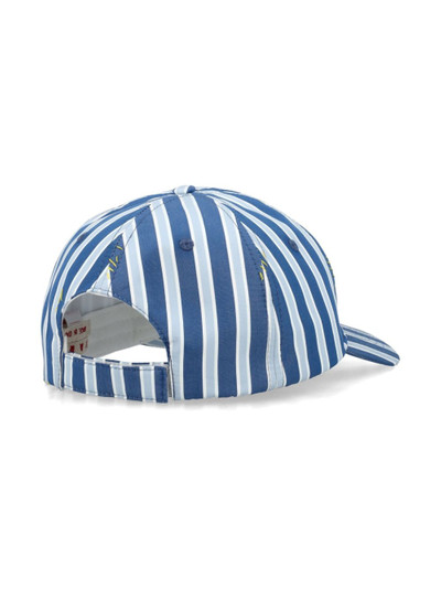 Marni striped cotton baseball cap outlook