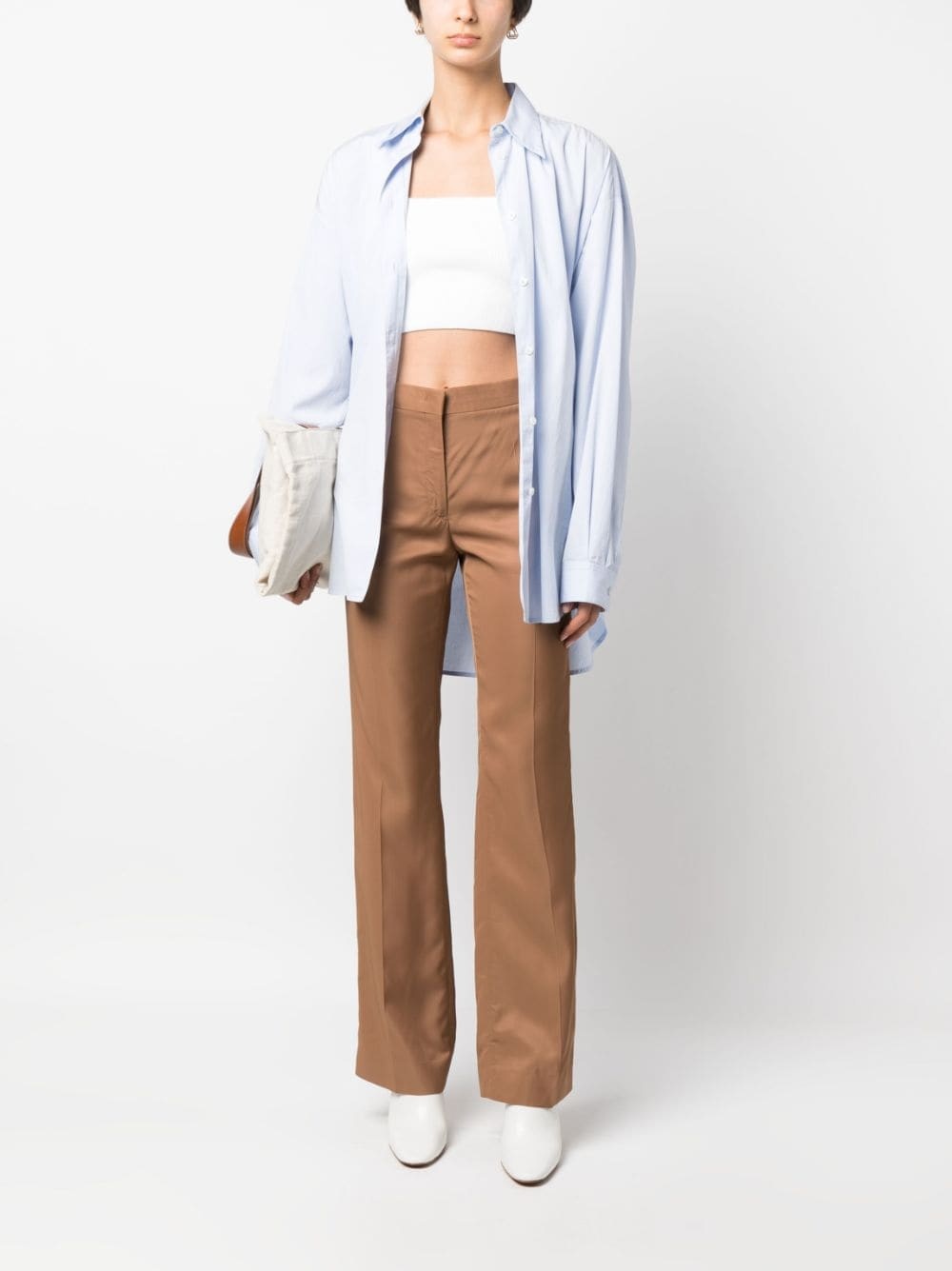 flared tailored trousers - 2