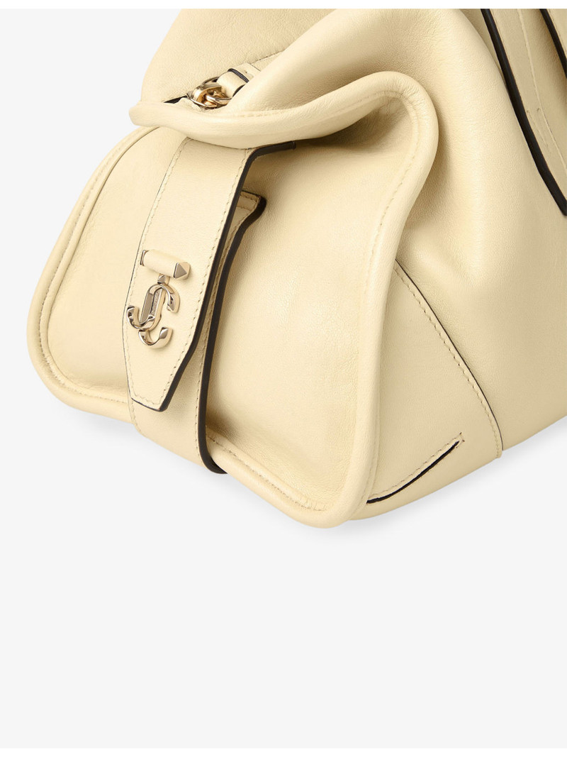 JIMMY CHOO Bar Holdall Medium Leather Shoulder Bag outlook