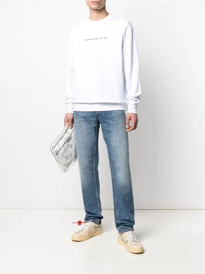 Diesel S-BIAY-COPY copyright embroidery cotton sweatshirt outlook