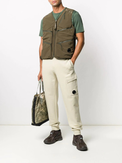 C.P. Company multi-pocket lens detail gilet outlook