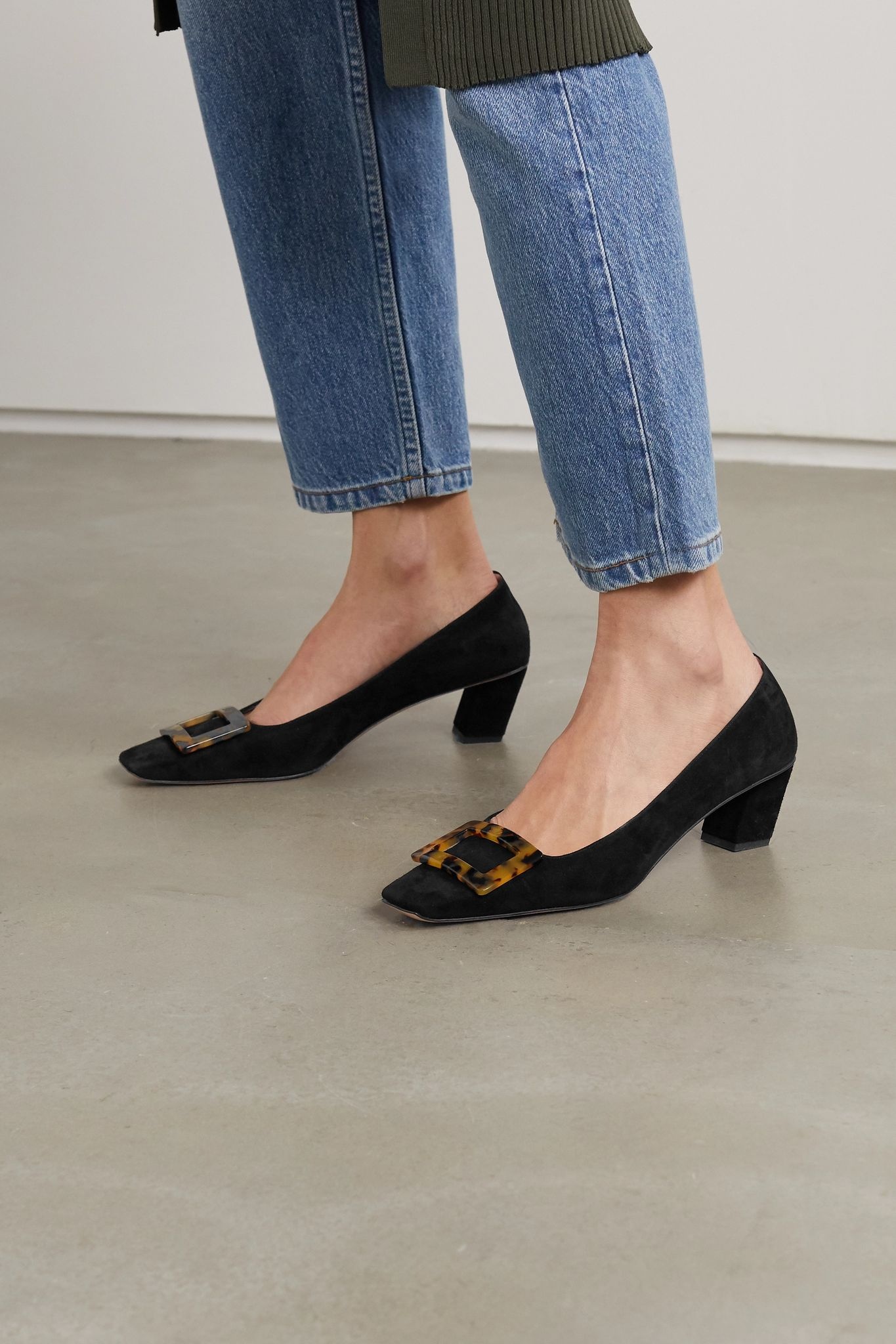 Belle Vivier suede pumps - 2