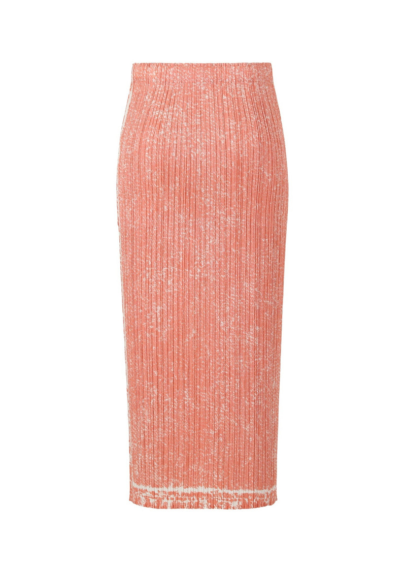 Pleats Please Issey Miyake TRAIL DENIM SKIRT outlook