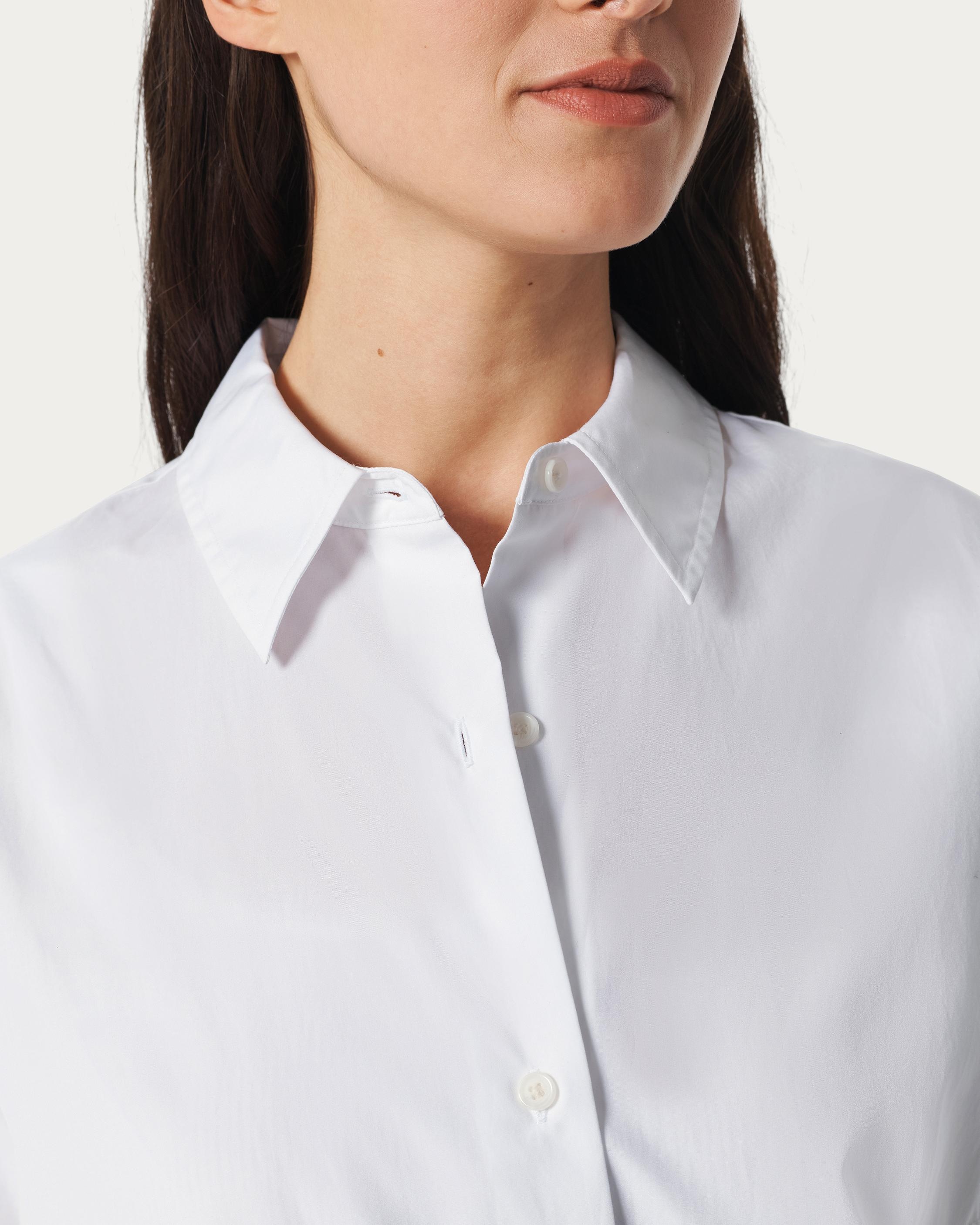 Amy Lace Poplin Shirt - 5