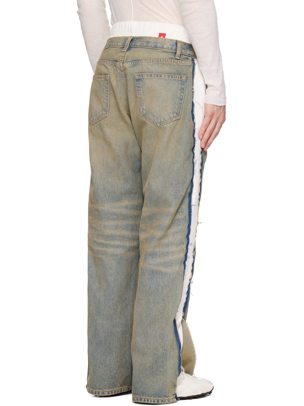 White & Blue Fathers Garden Fara-C Jeans - 3