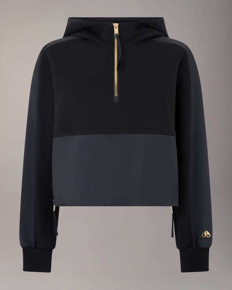 GOLD SERIES MIXED MEDIA HOODIE IN NEOPRENE 1