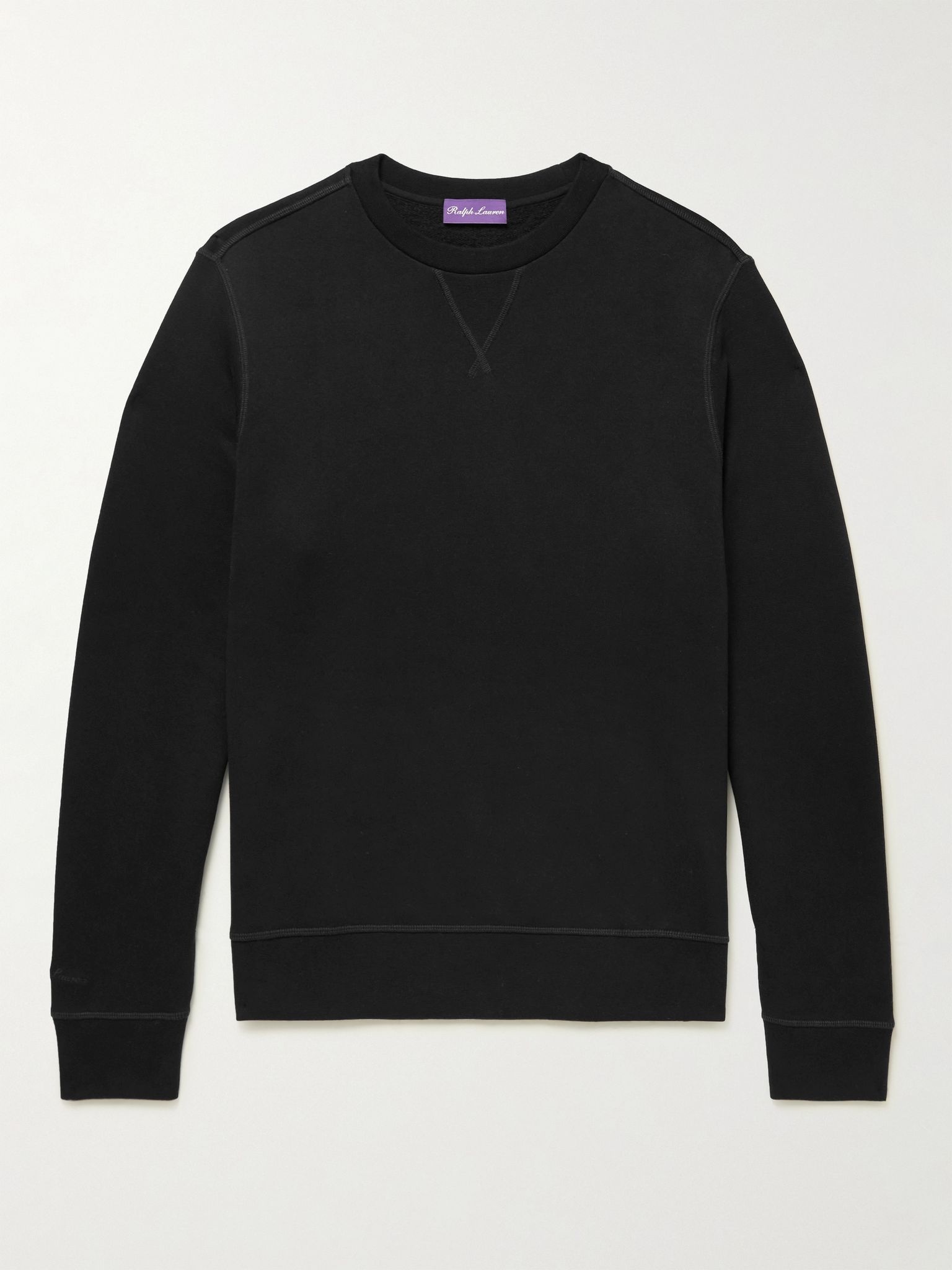 Cotton-Blend Jersey Sweatshirt - 1