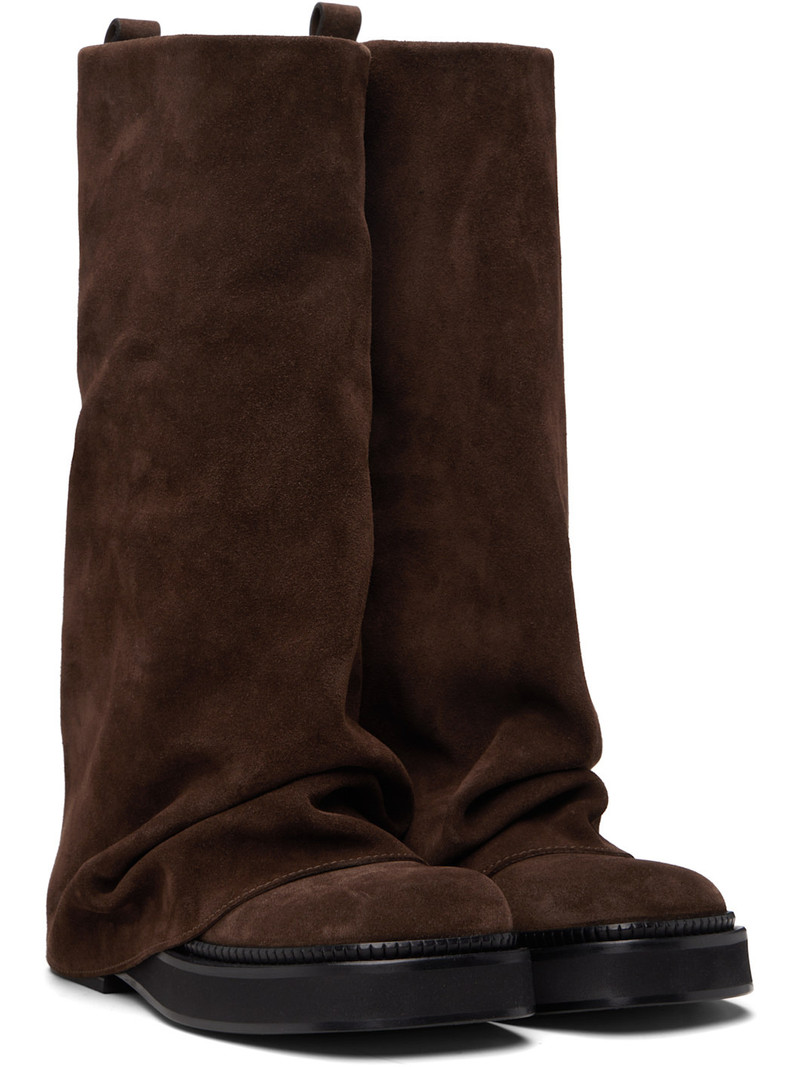 Brown Robin Combat Boots 4