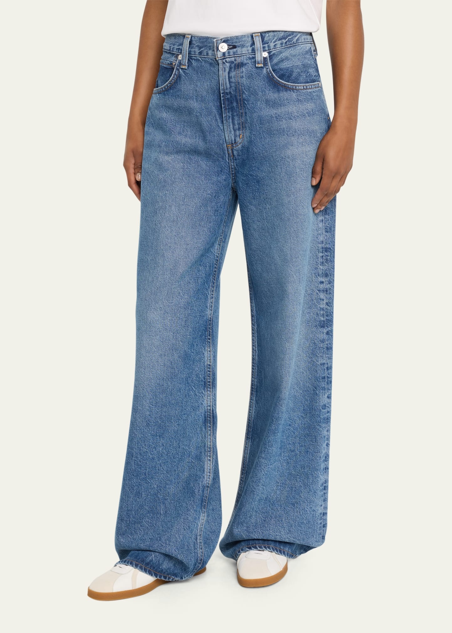 Paloma Wide-Leg Baggy Jeans - 4