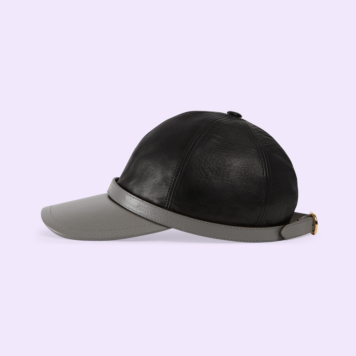 Leather baseball hat - 2