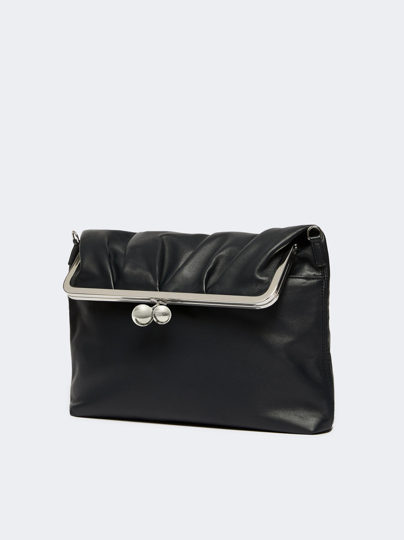 WEEKEND Max Mara Shiny Nappa leather envelope Pasticcino Bag - ULTRAMARINE outlook