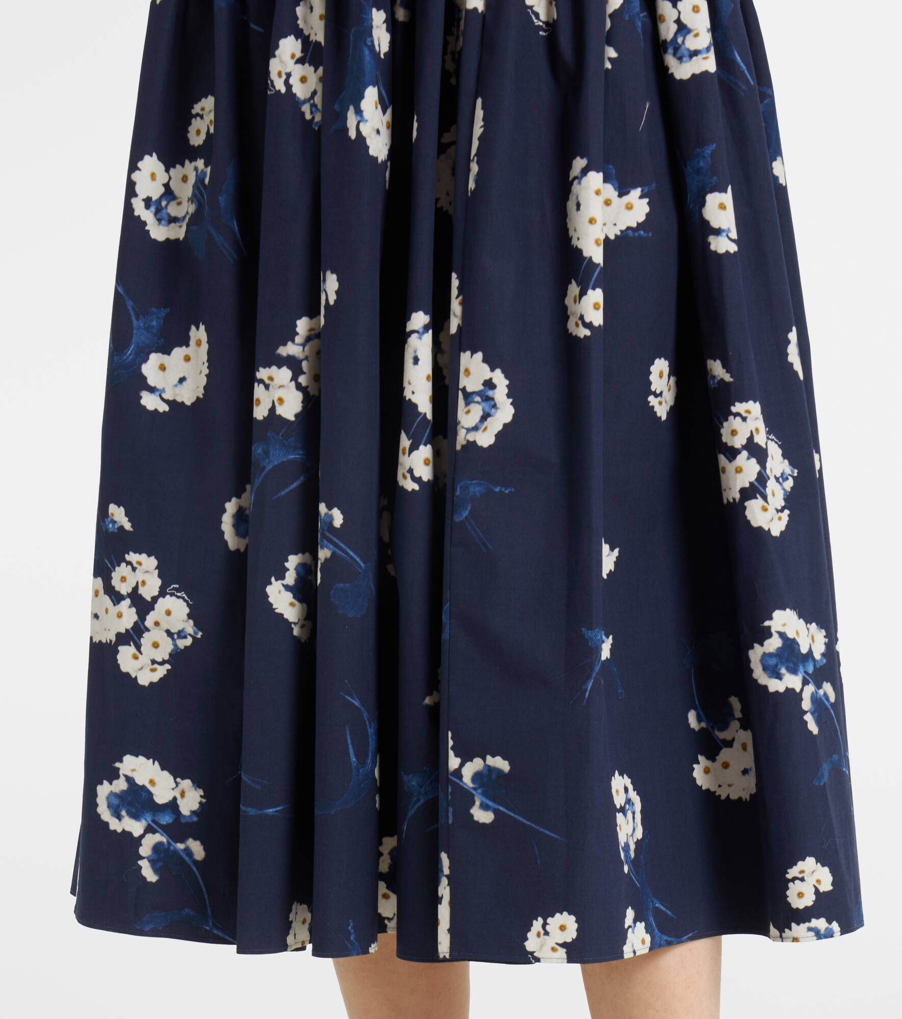 Cotton midi dress - 5