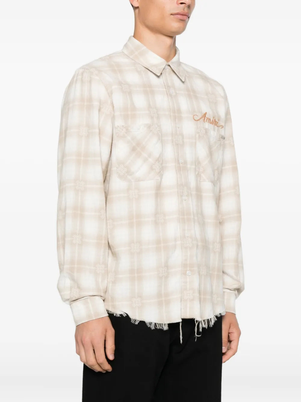 Bleach Bandana Patch Flannel - 3
