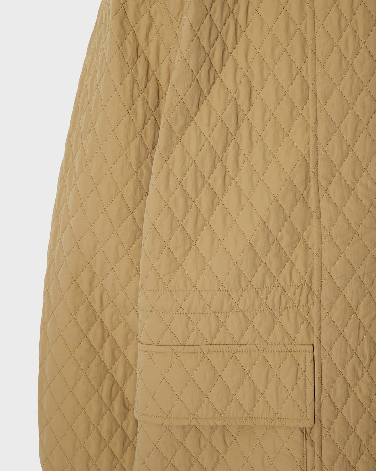 Short Quilted Parka Jacket - 5