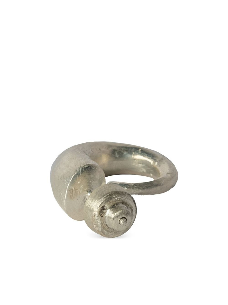 Parts of Four Little Horn sterling-silver earring outlook