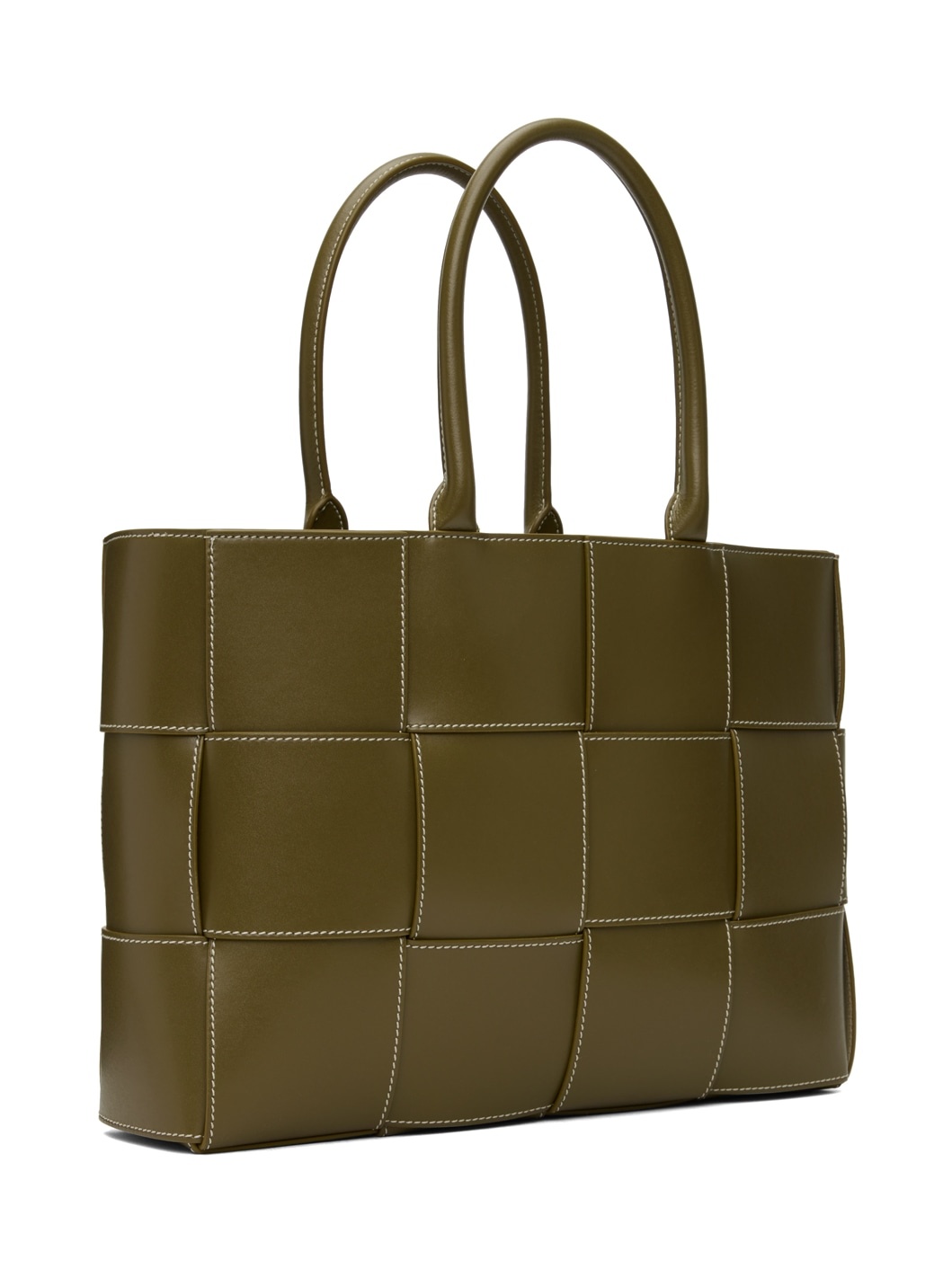 Green Medium Arco Tote - 3