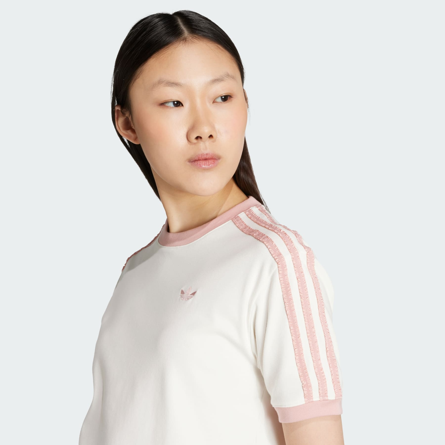 adidas Originals Ruffle 3-Stripes Tee - 5