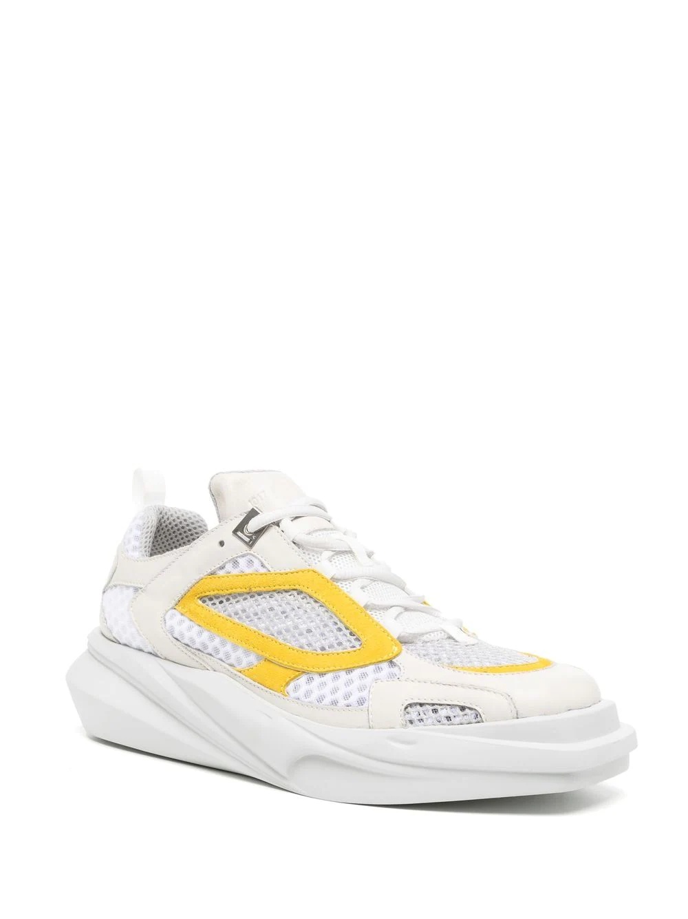 contrast-trim low-top sneakers - 2