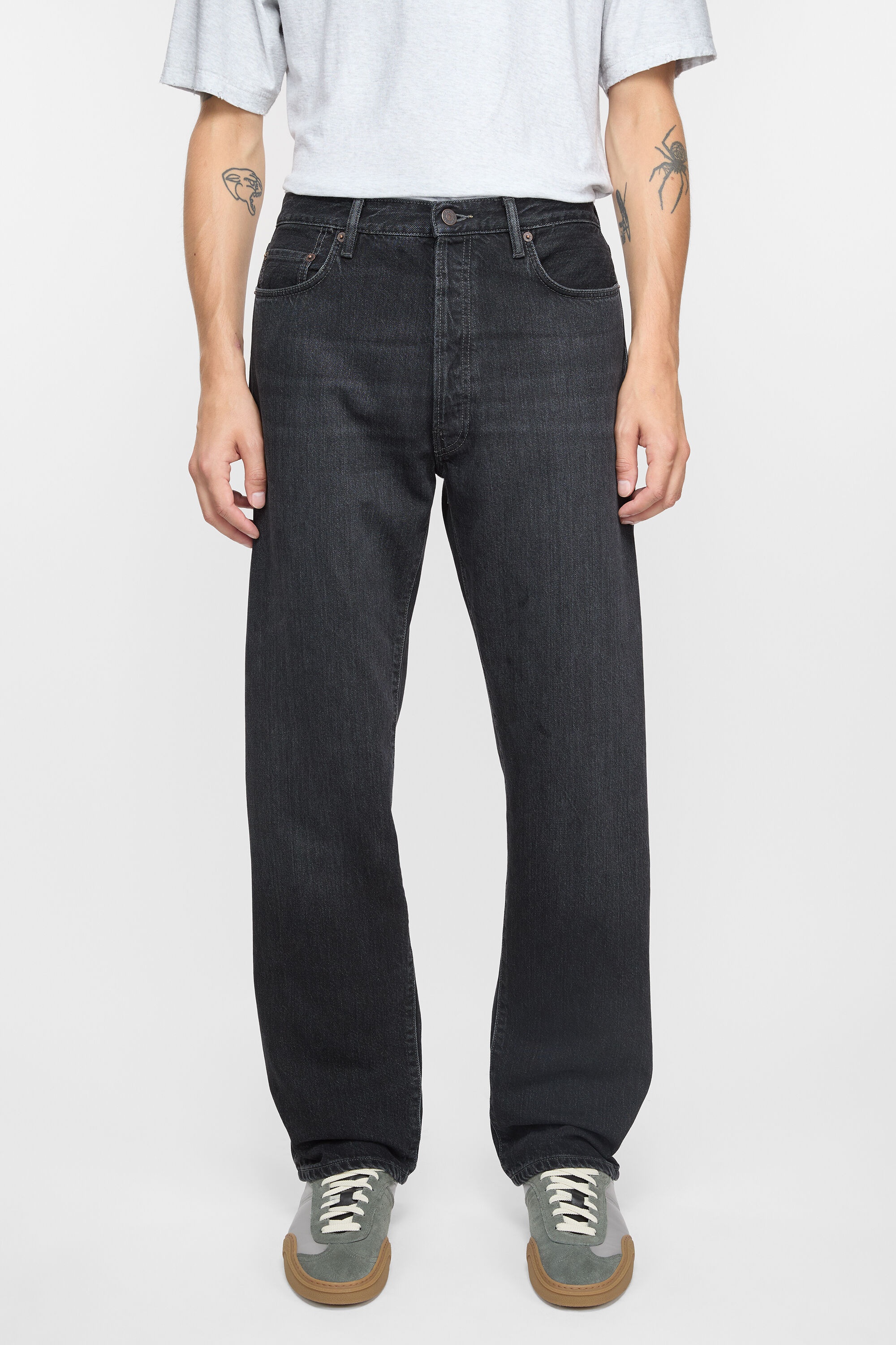 Loose fit jeans - 1999M - Black - 3