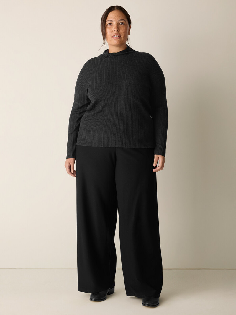 Superfine Merino Turtleneck Top in Regenerative Wool 6