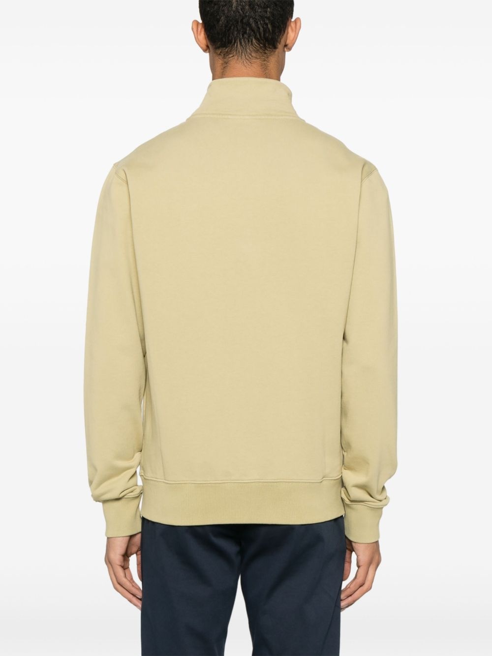 Fox Head-patch sweatshirt - 4
