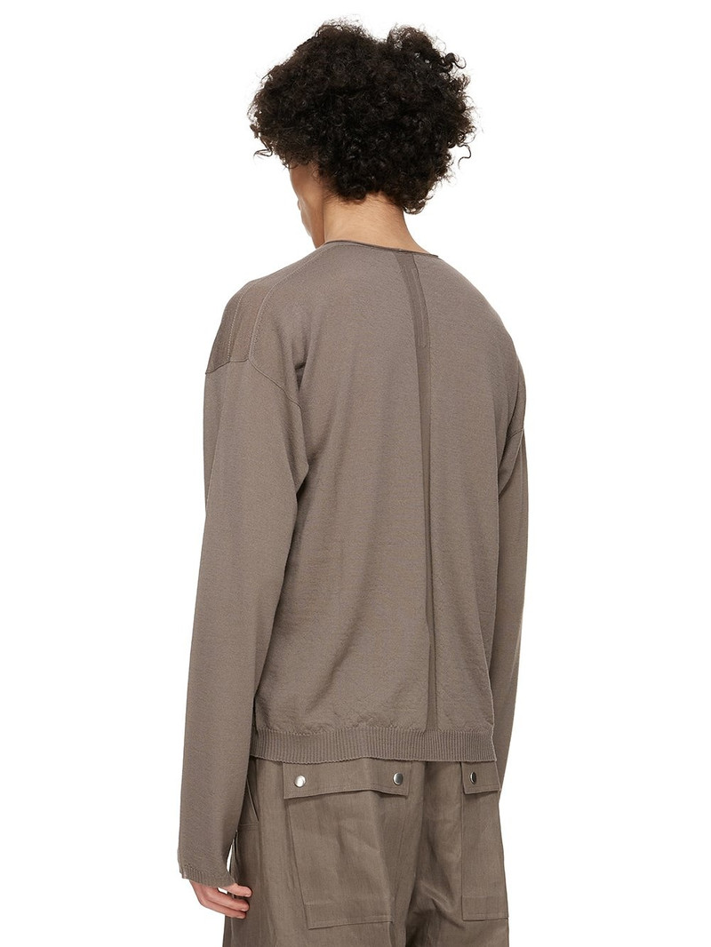 V-neck ribbed-panel sweater 3