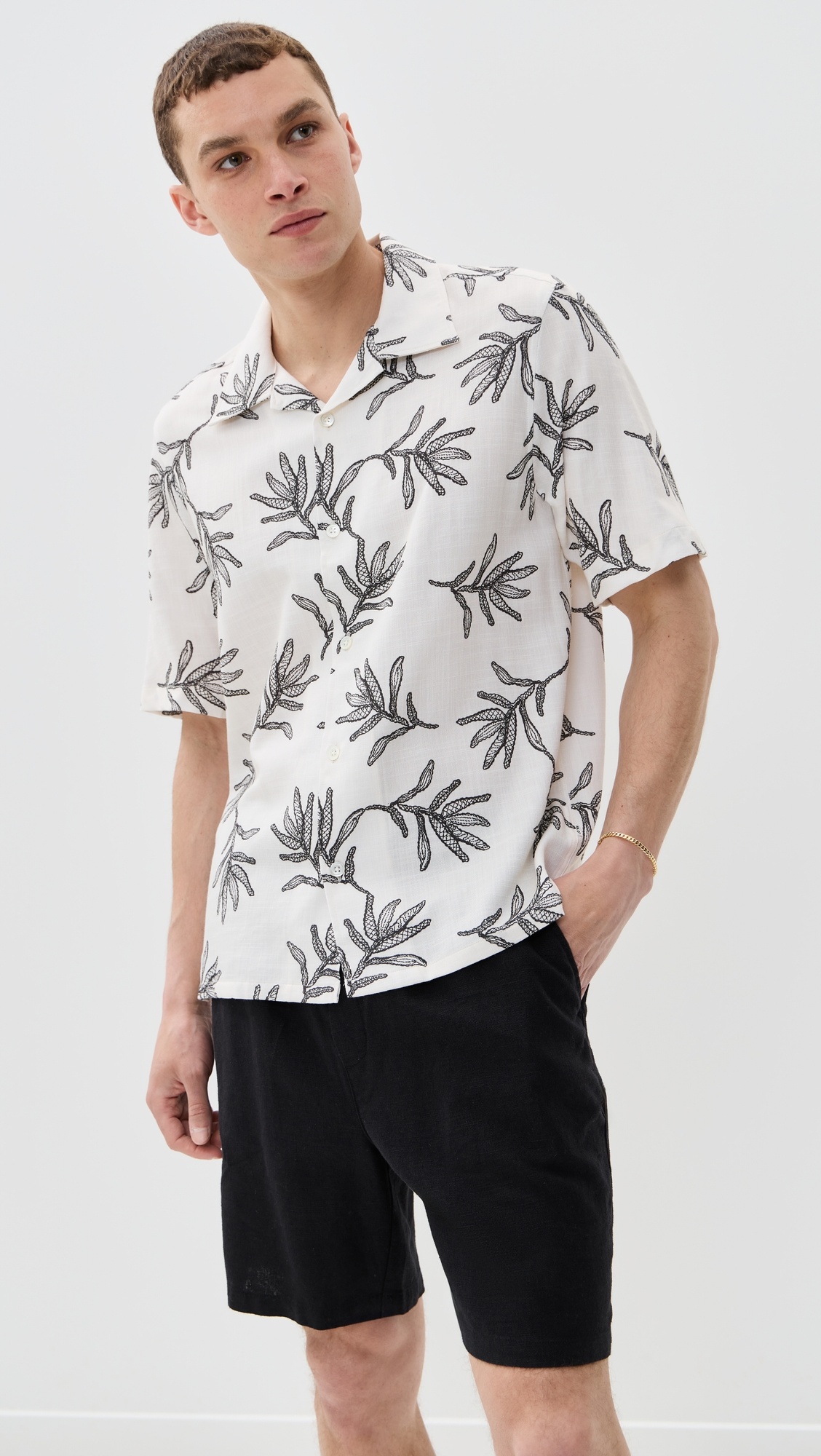 Ole Printed Camp Shirt - 6