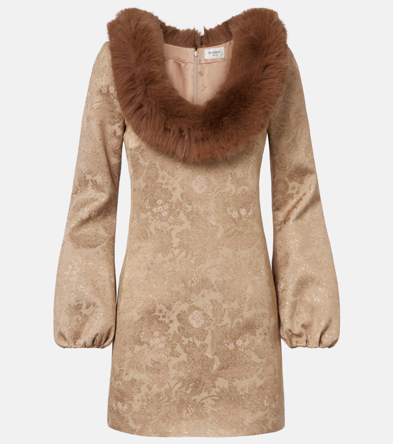 Brocade minidress 1