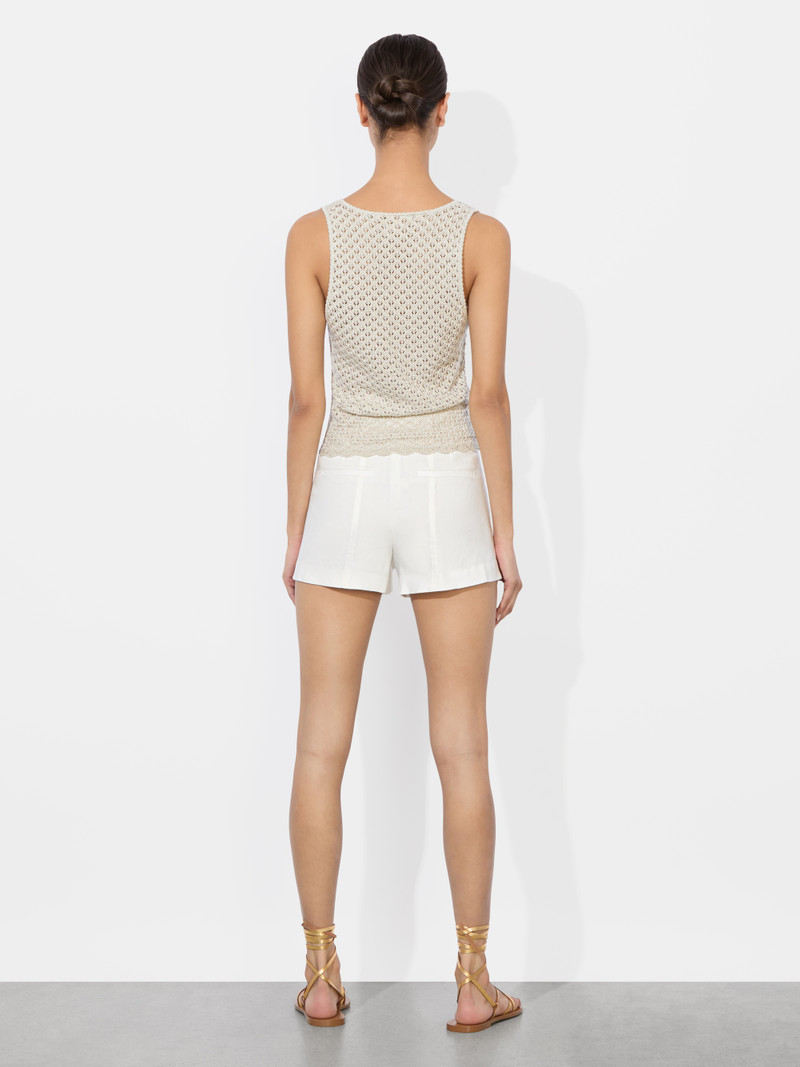 Alice + Olivia ANNALISE POINTELLE TANK outlook