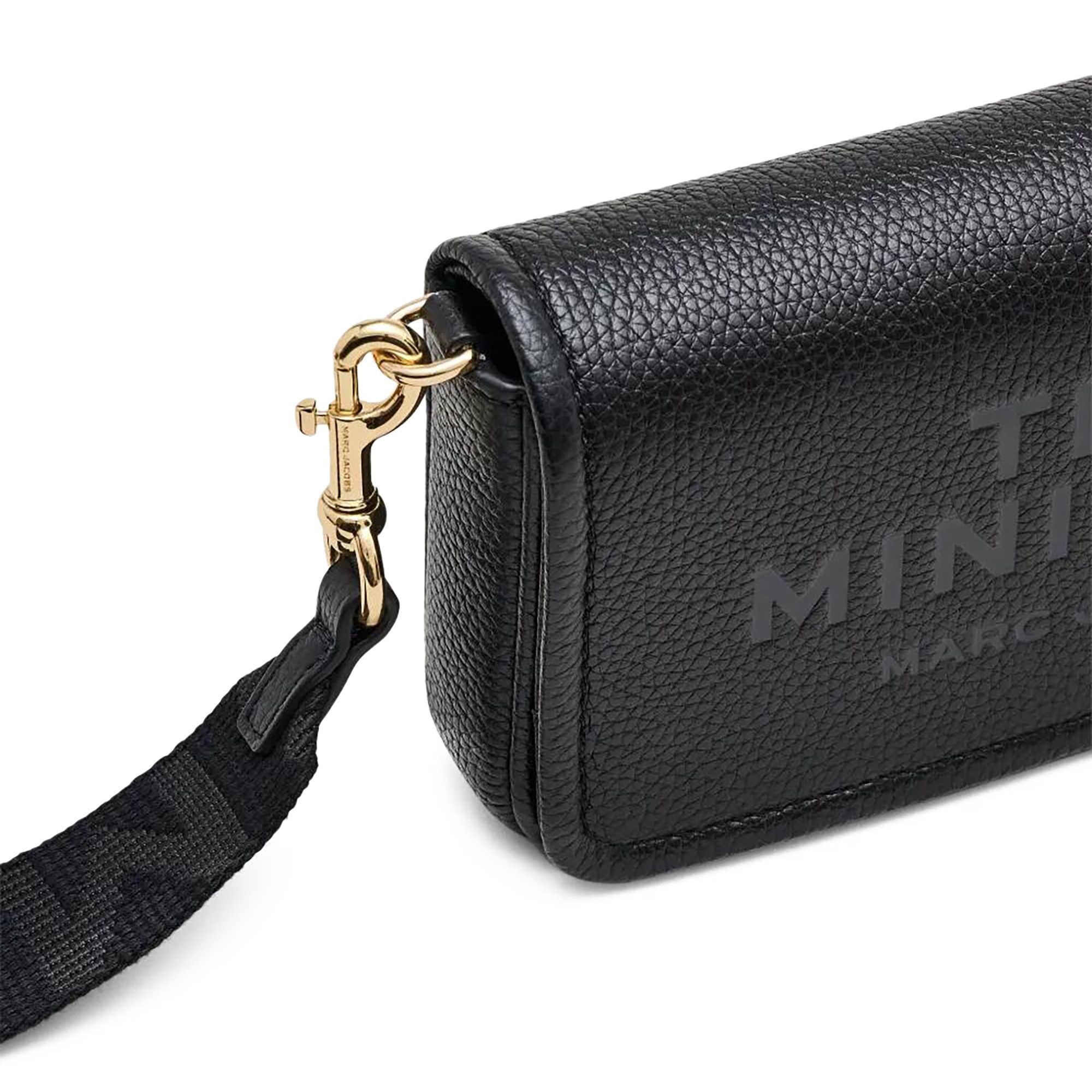 Marc Jacobs Leather Mini Bag 'Black' - 3