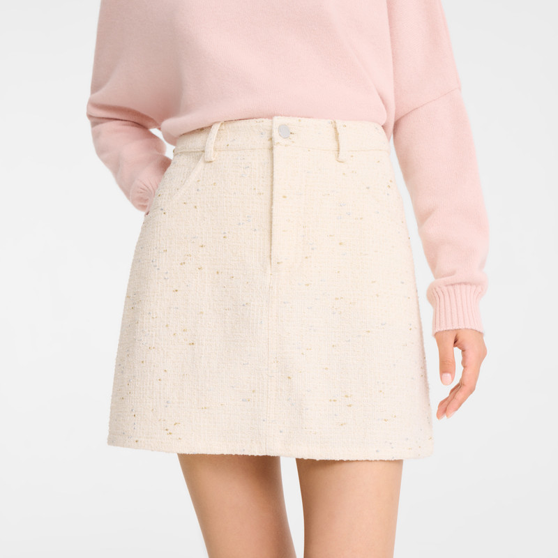 Skirt Ivory - Tweed 4