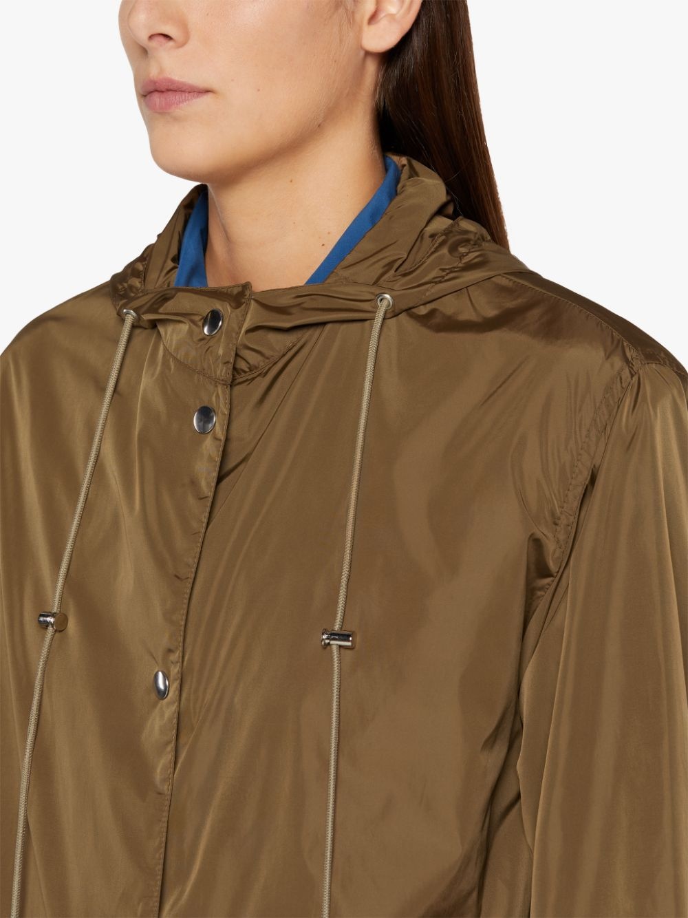 MAISIE MOCHA NYLON FIELD JACKET | LMJ-017 - 5