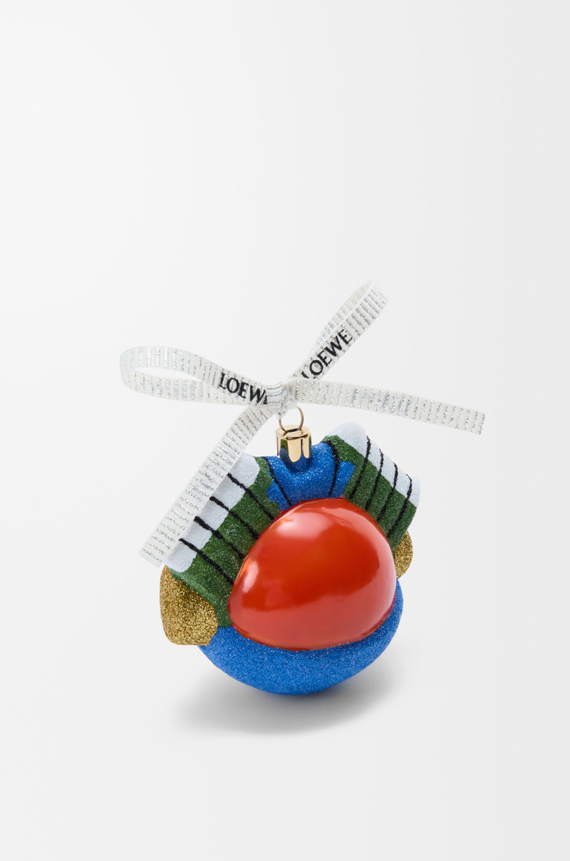 Loewe Knight Cat bauble in blown glass outlook