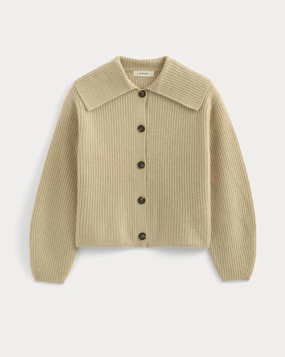 FISHERMAN CARDIGAN IN WOOL CASHMERE - 1
