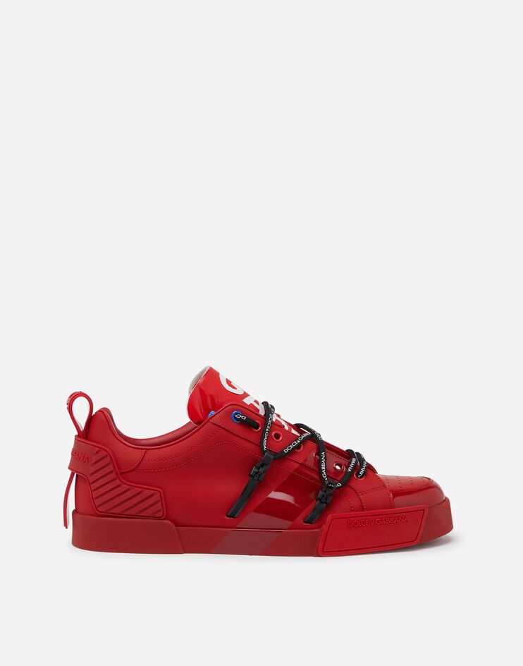 Portofino sneakers in calfskin and patent leather - 1