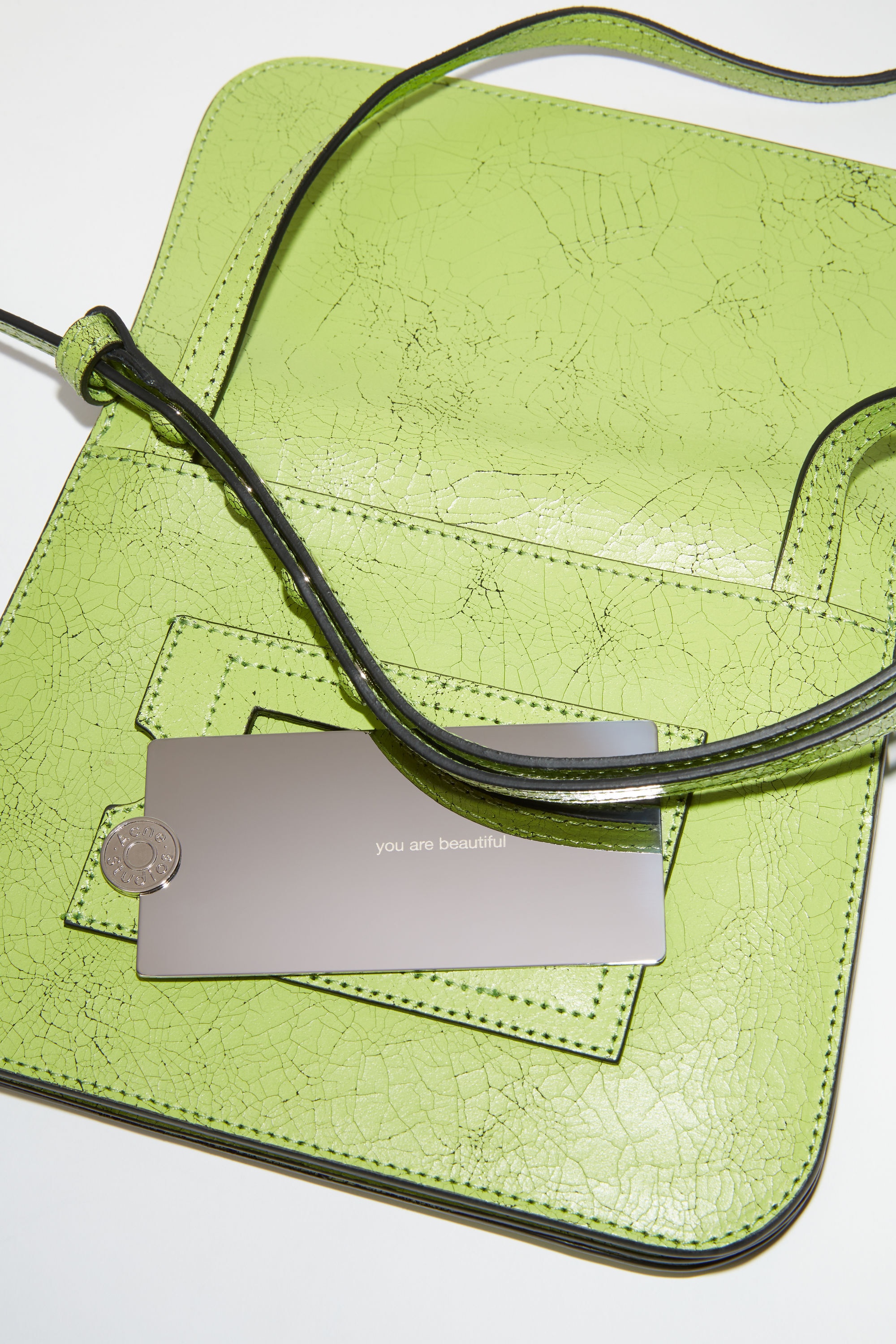 Platt crossbody bag - Lime green - 7