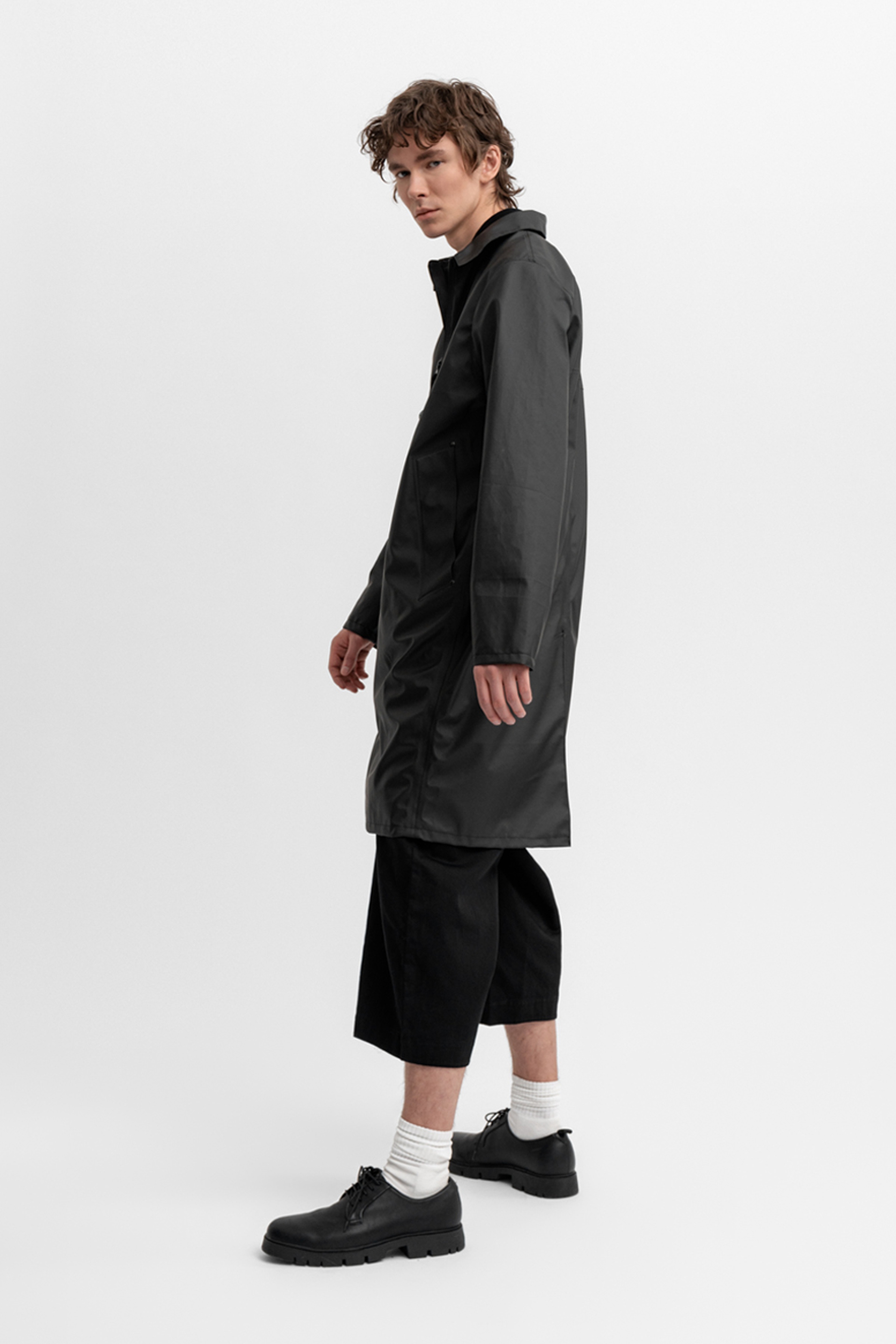Portabello Lightweight Parka Black - 18