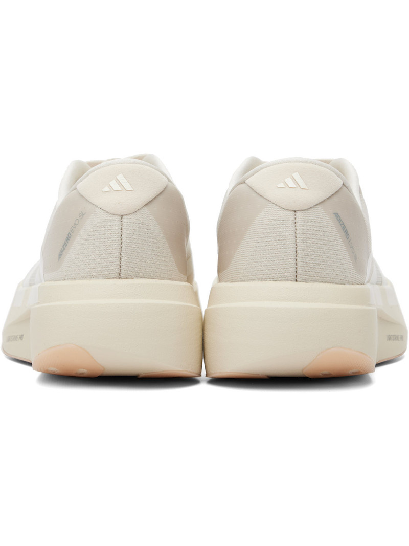 Beige Adizero EVO SL Sneakers 2