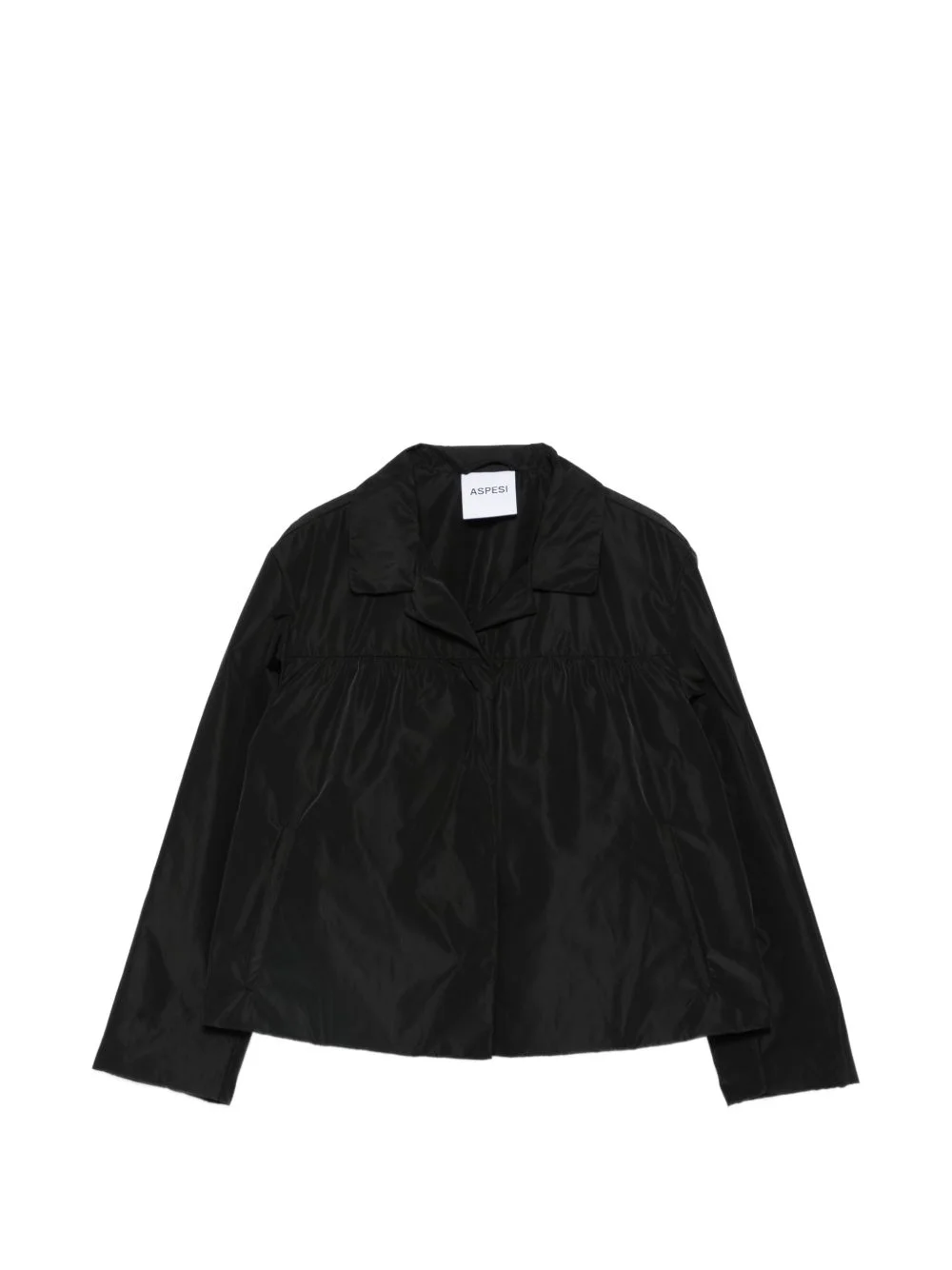 buttoned long-sleeve jacket - 1