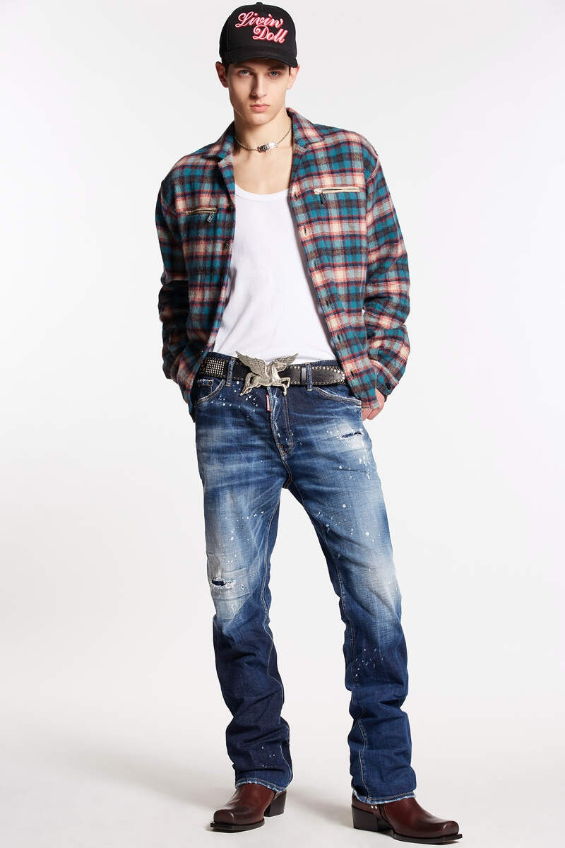DARK 화이트 스푼 WASH 로즈 JEANS 1