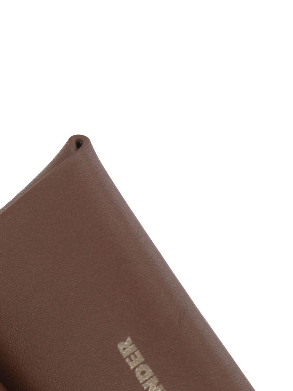 folded leather cardholder - 4