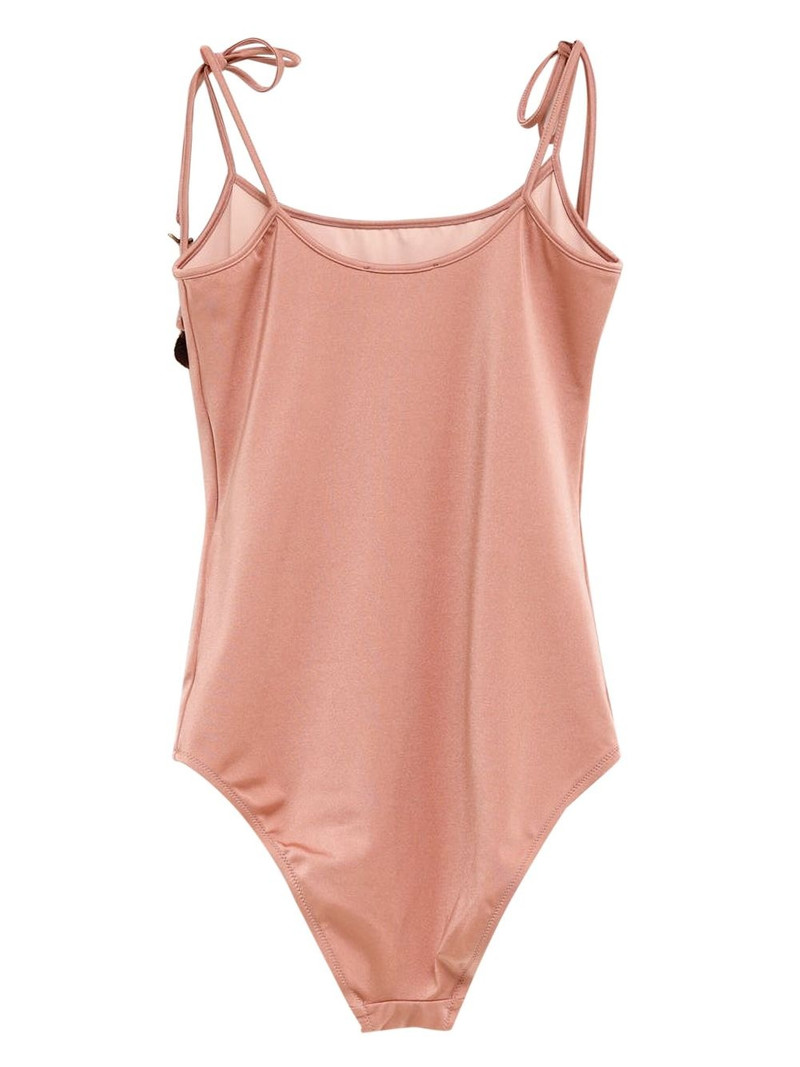 Chloé knotted-strap swimsuit outlook
