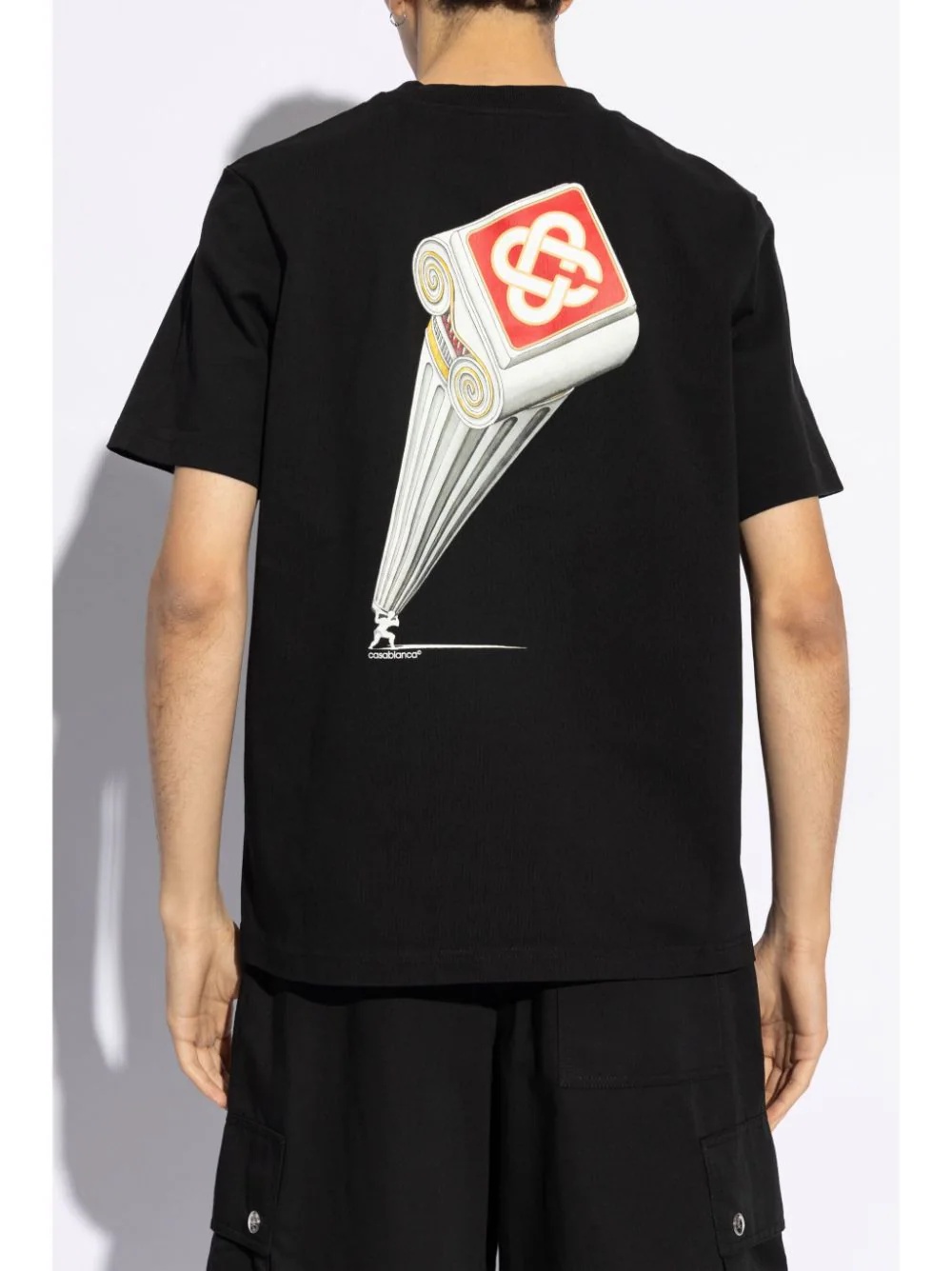 Leaning Column Printed T Shirt - 4