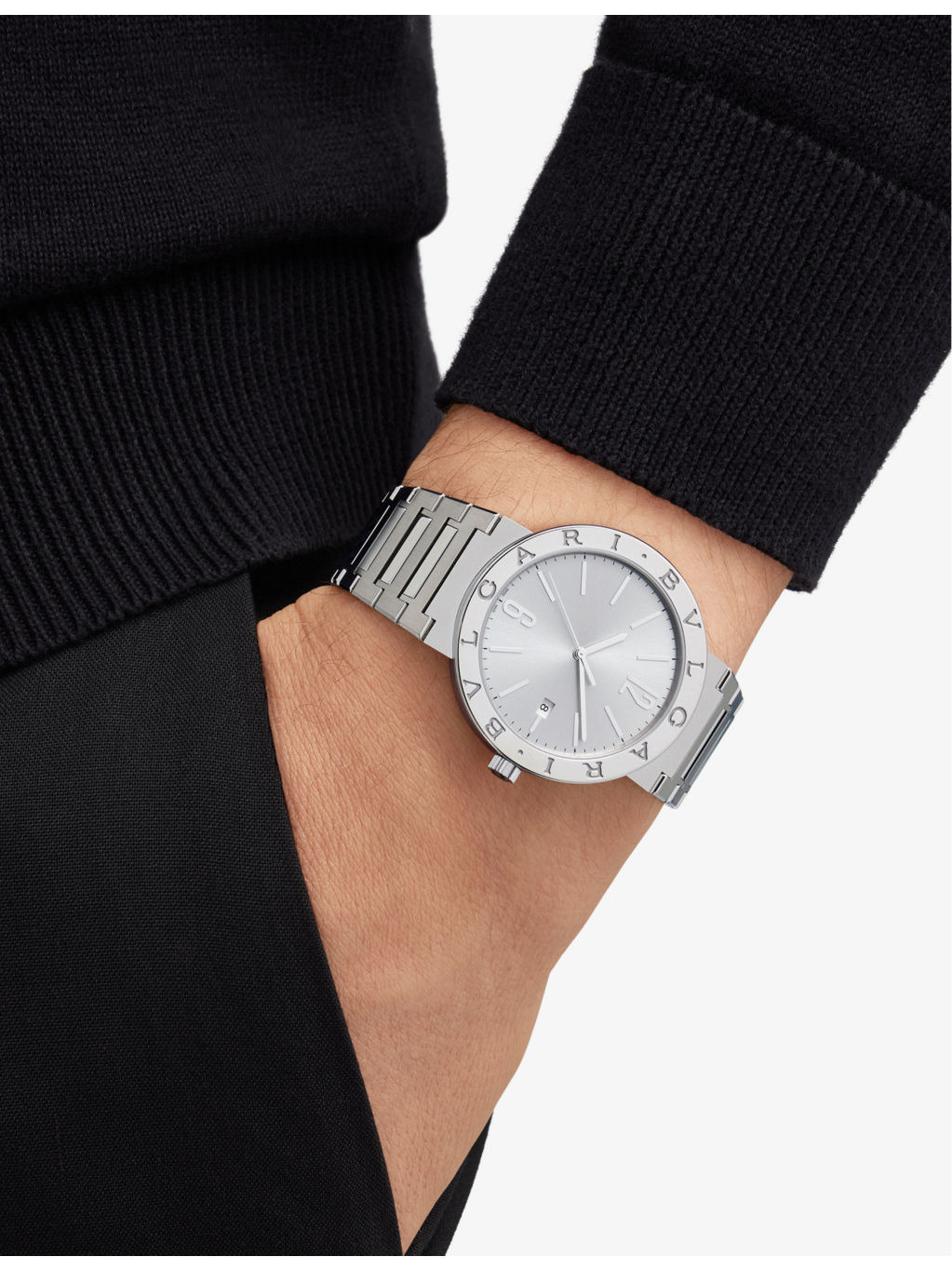 BB41C6SSHMSD BULGARI BULGARI stainless-steel automatic watch - 3