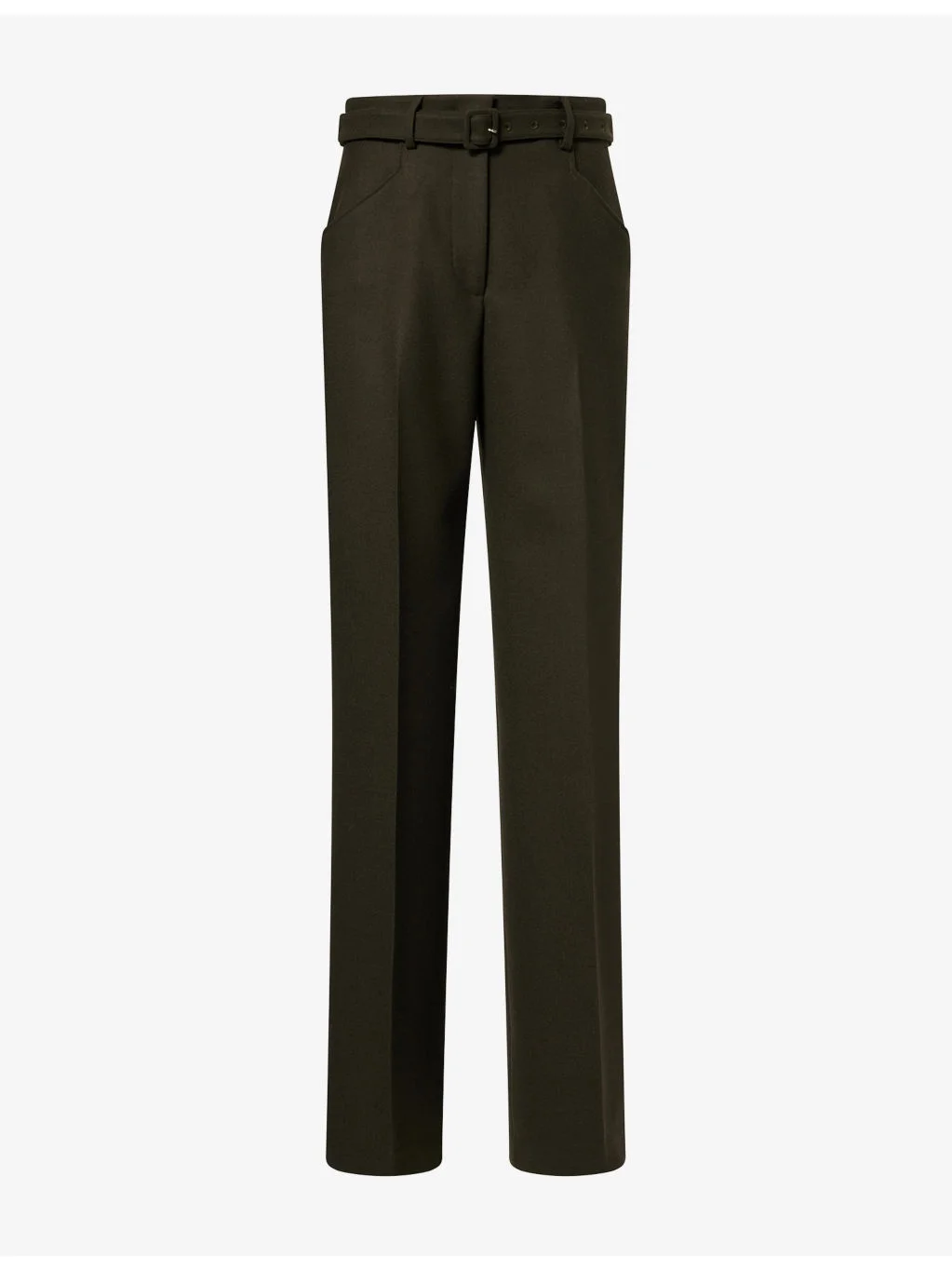Norman Belted Wool Trousers - 1