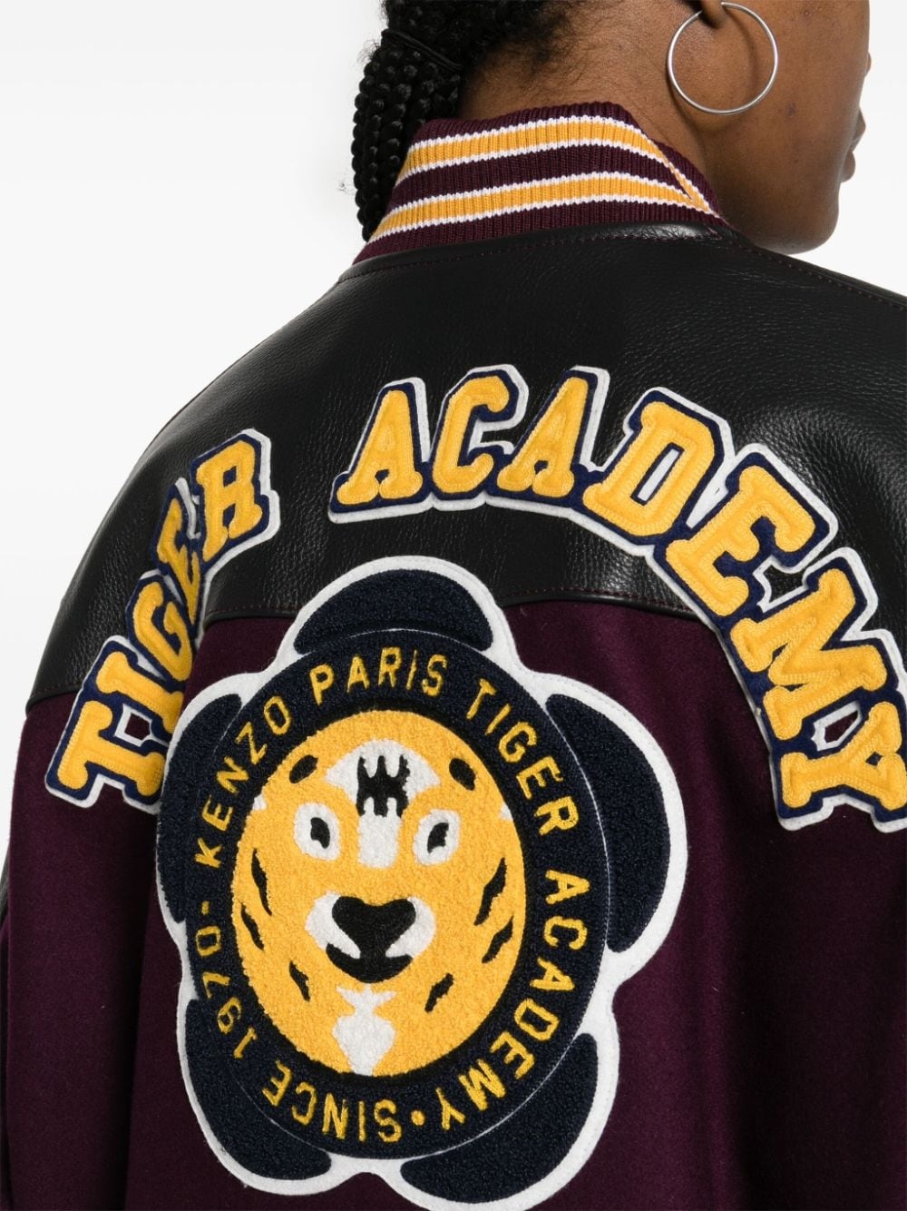 Tiger Academy-appliquÃ© varsity jacket - 5