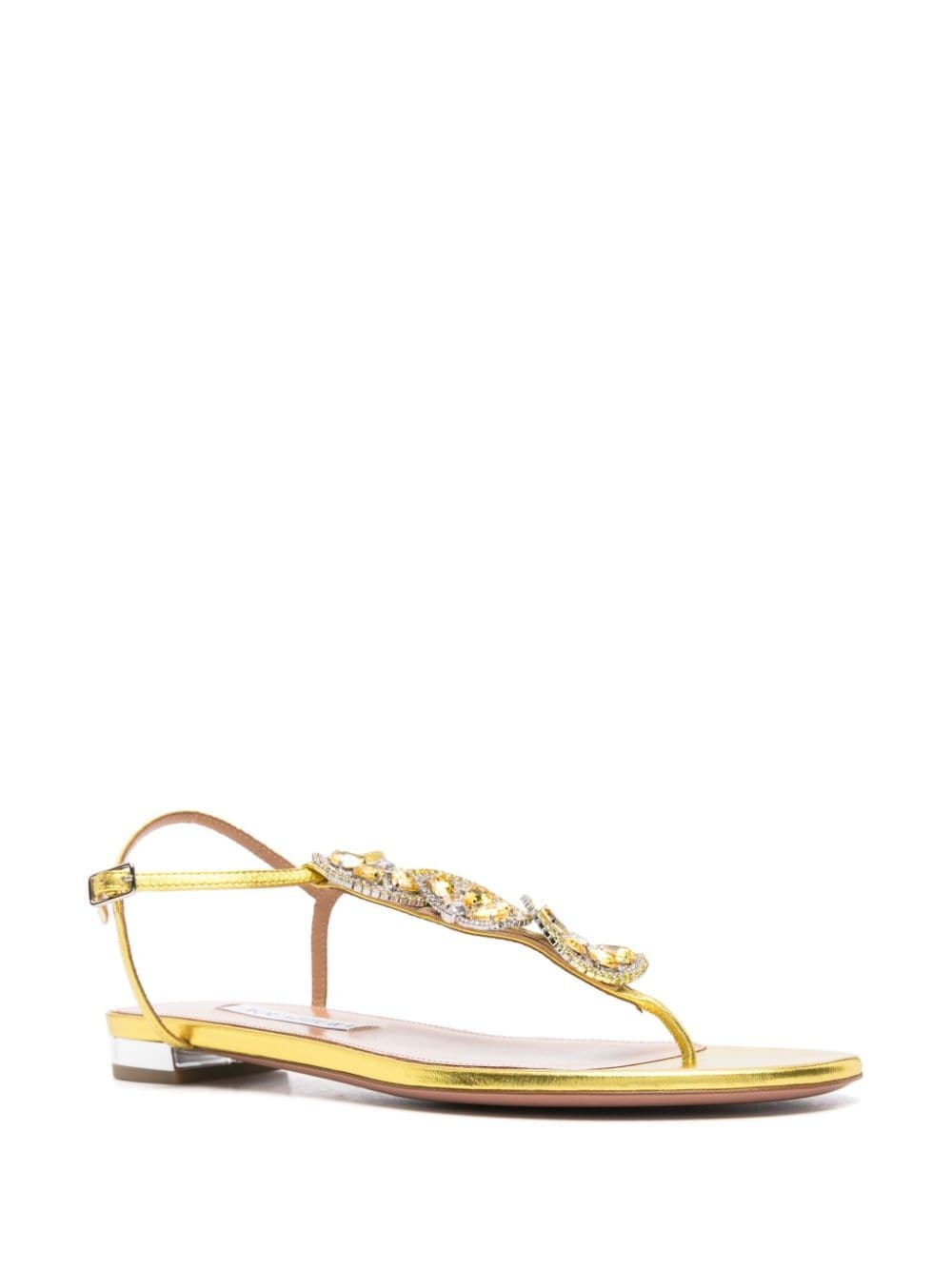 Gin Tonic metallic sandals - 2