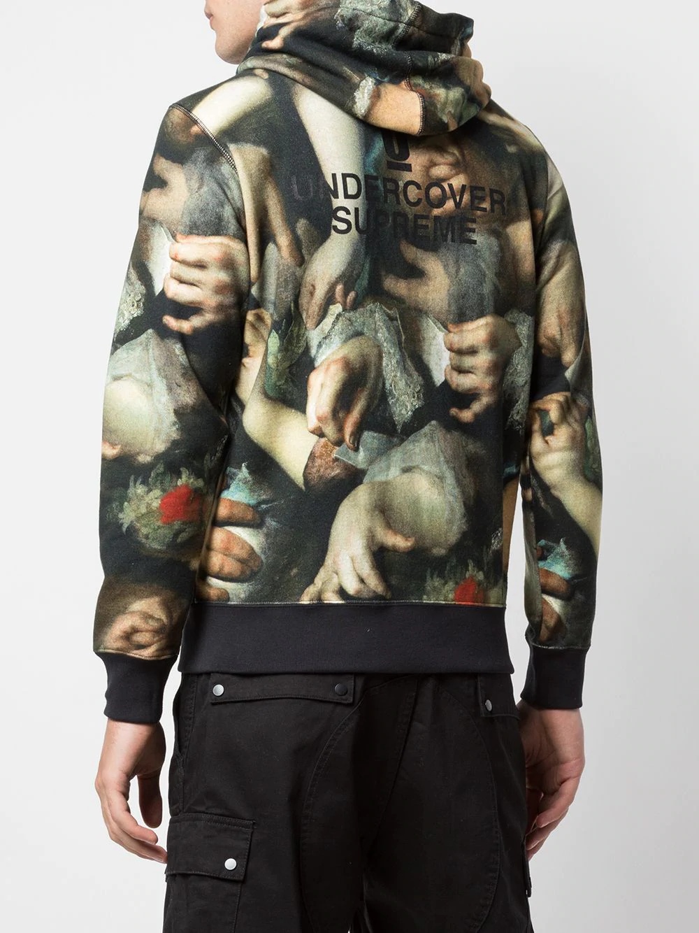 x Undercover printed hoodie - 4