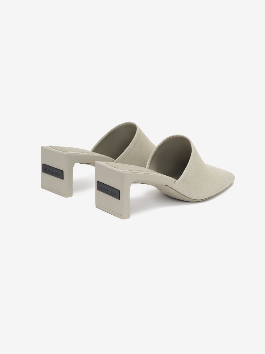 Suede Mule Low - 3